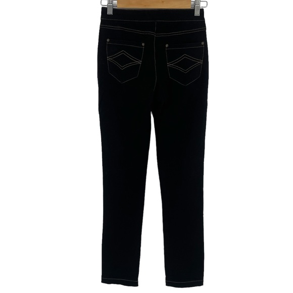 Pajama Jeans Straight Leg Black Women's XXS - Picture 2 of 11